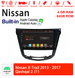 Android Autoradio für Nissan X-Trail J11 / Qashqai J11 2013–2017 mit CarPlay und Android Auto
