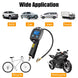 Mit Inflator Schlauch Düsen Auto Tester Reifen Manometer 0-255Psi 0-18Bar Monitor Inflation Gun Motorrad Fahrrad reifen Manometro