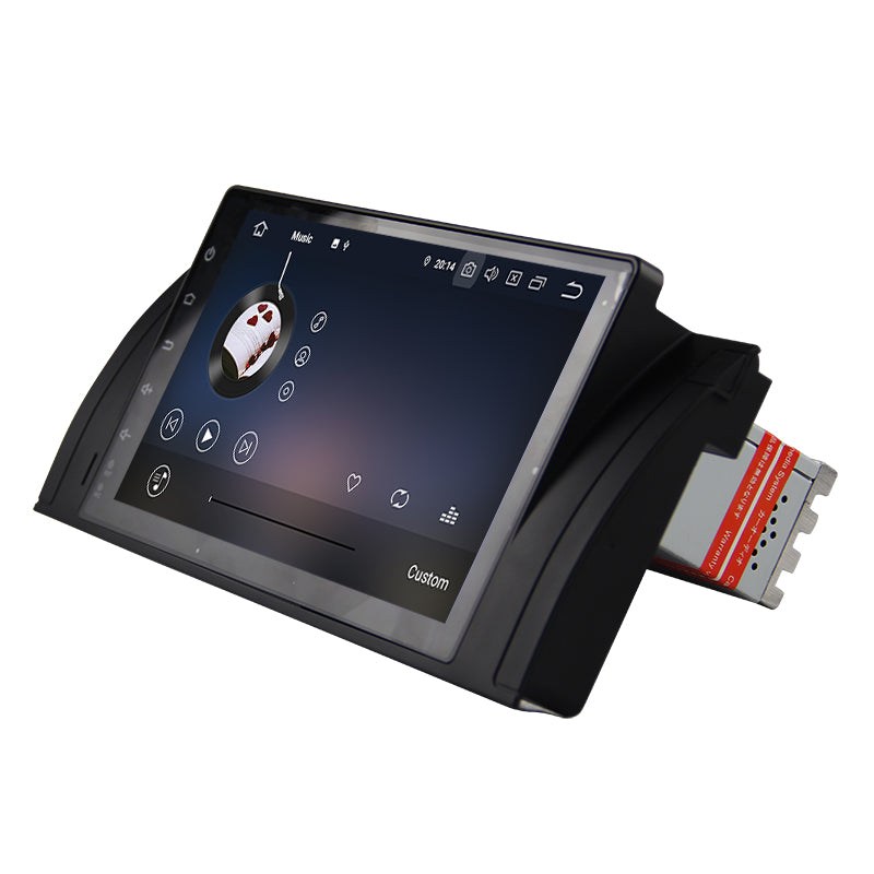 Android Autoradio für BMW 5er E39, X5 E53 und M5 E39 1996-2007 mit Wireless CarPlay, Android Auto & DAB+
