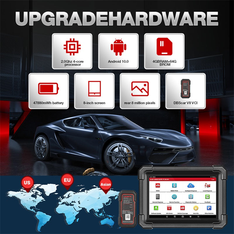 LAUNCH X431 IMMO Elite Diagnosegerät mit Programmierfunktionen