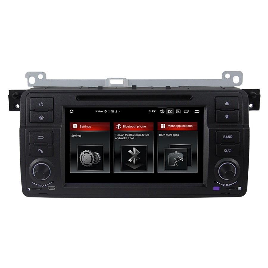 Android Autoradio für BMW 3er E46 und M3 E46 1998-2006 mit Wireless CarPlay, Android Auto & DAB+