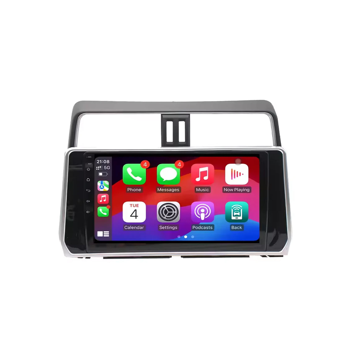 Android Autoradio für Toyota Land Cruiser 2018-2024 mit Wireless CarPlay & Android Auto
