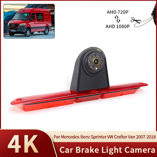 Rückfahrkamera im 3. Bremslicht für VW Crafter / Mercedes Sprinter 2007-2019