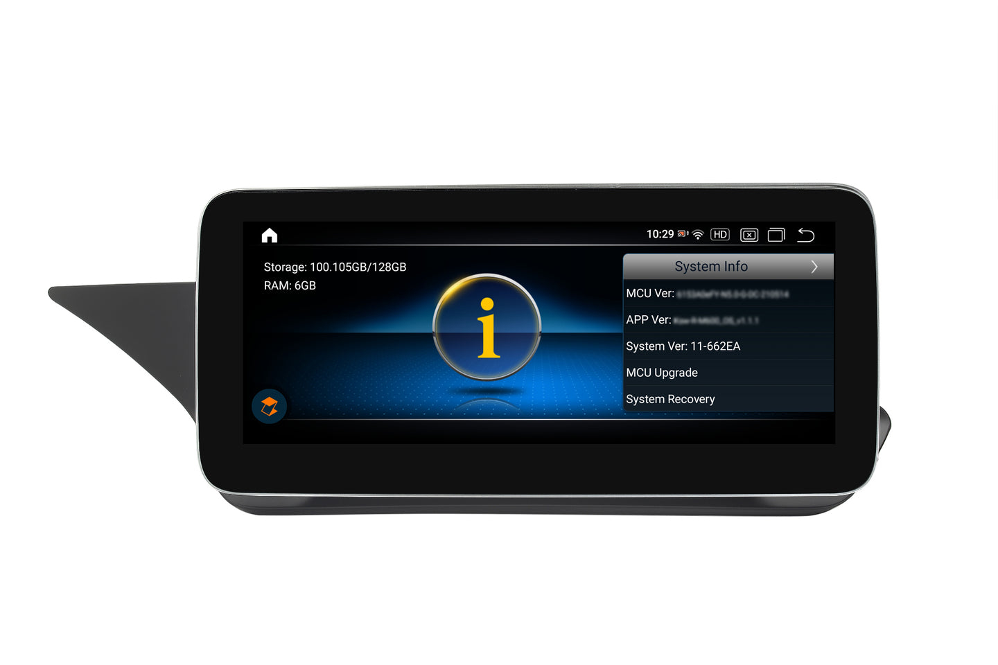 Android Autoradio für Mercedes Benz E-Klasse W212 2010-2012 mit Wireless CarPlay, Android Auto & DAB+