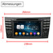 Android Autoradio für Mercedes Benz E-Klasse W211, CLS W219 und G-Klasse W463 2002-2010 mit Wireless CarPlay, Android Auto & DAB+