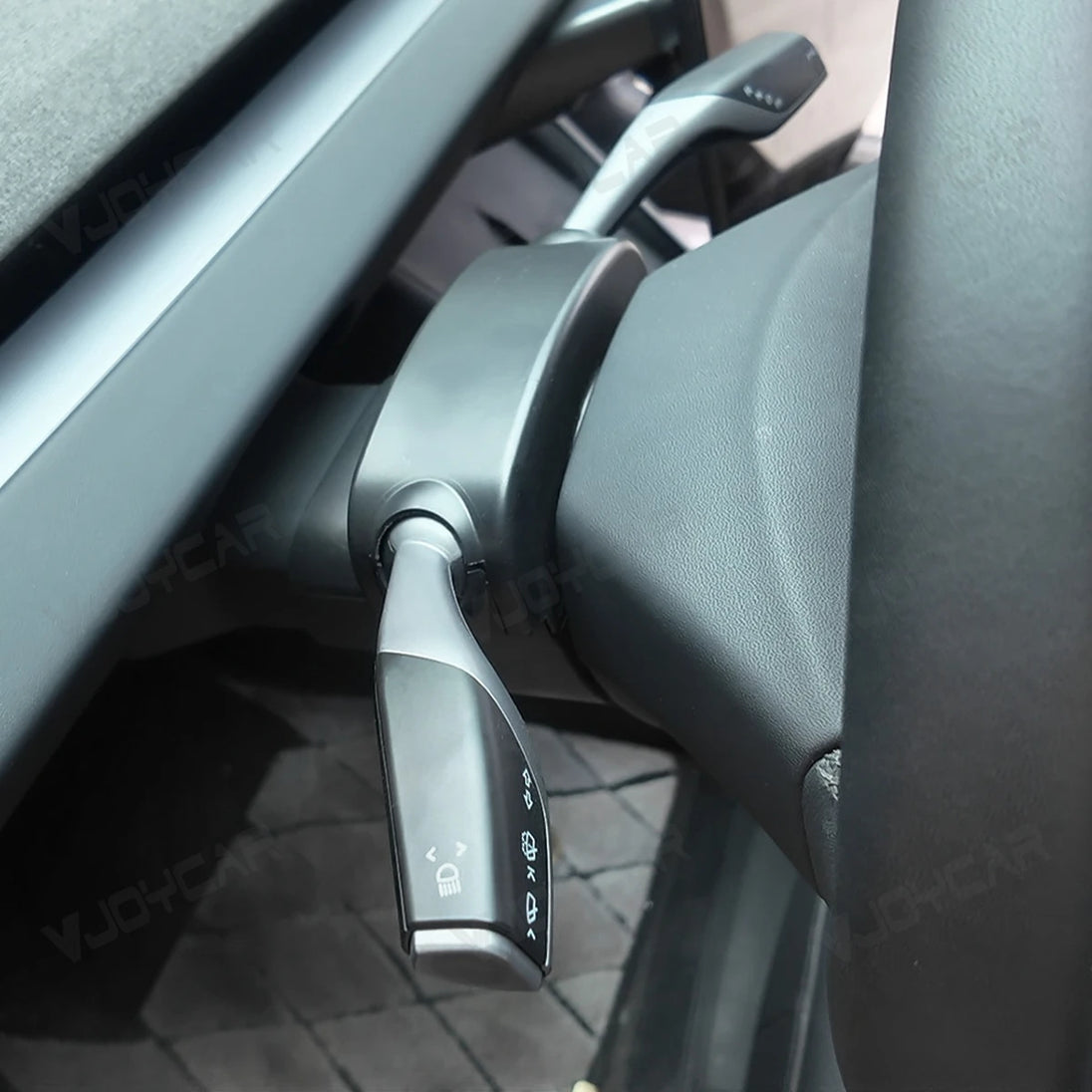 VJOYCAR Gen3-Schalthebel für Tesla Model 3, Highland-Drehstiele, Schalthebel, OEM-Stil, APP, individuelle Funktion