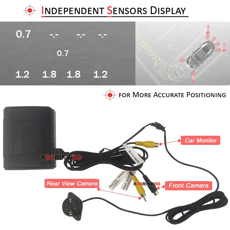 Smart Partronics Parkassistent mit Sensoren