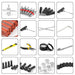 Reifen Reparatur Kit Punktur Plug Set Auto Fahrrad Reifen Reparatur Werkzeuge Set