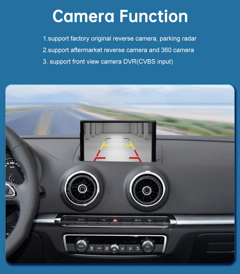 Android Autoradio für Audi A3 2013–2018 mit Wireless CarPlay & Android Auto
