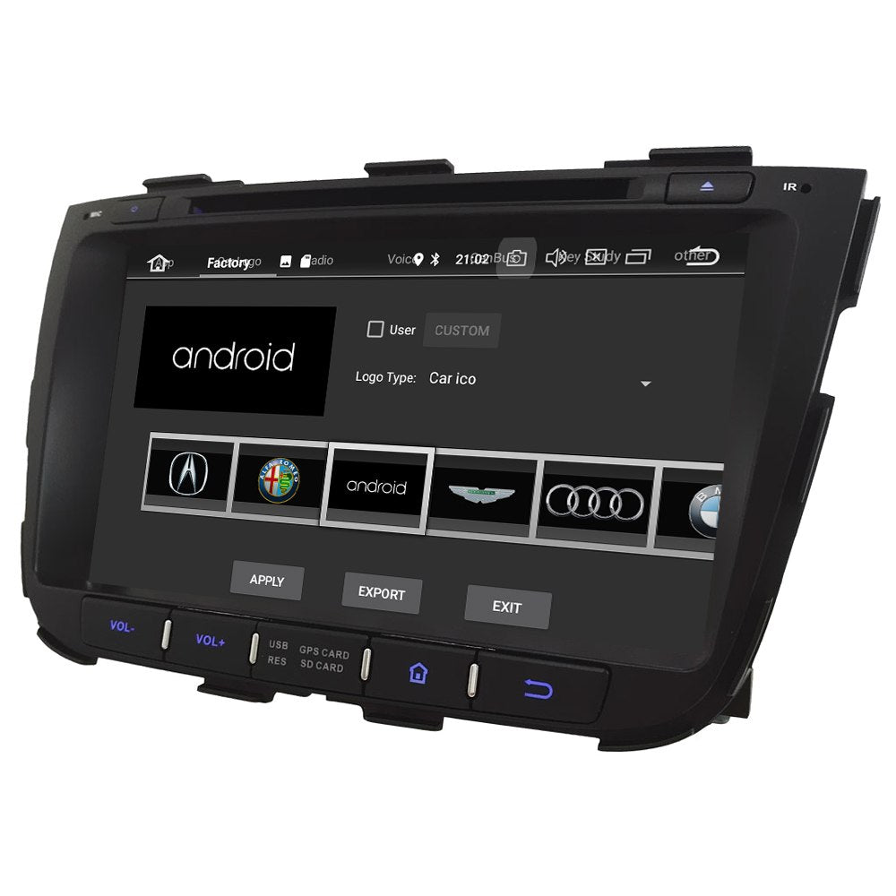 Android Autoradio für Kia Sorento 2013–2014 mit Wireless CarPlay & Android Auto
