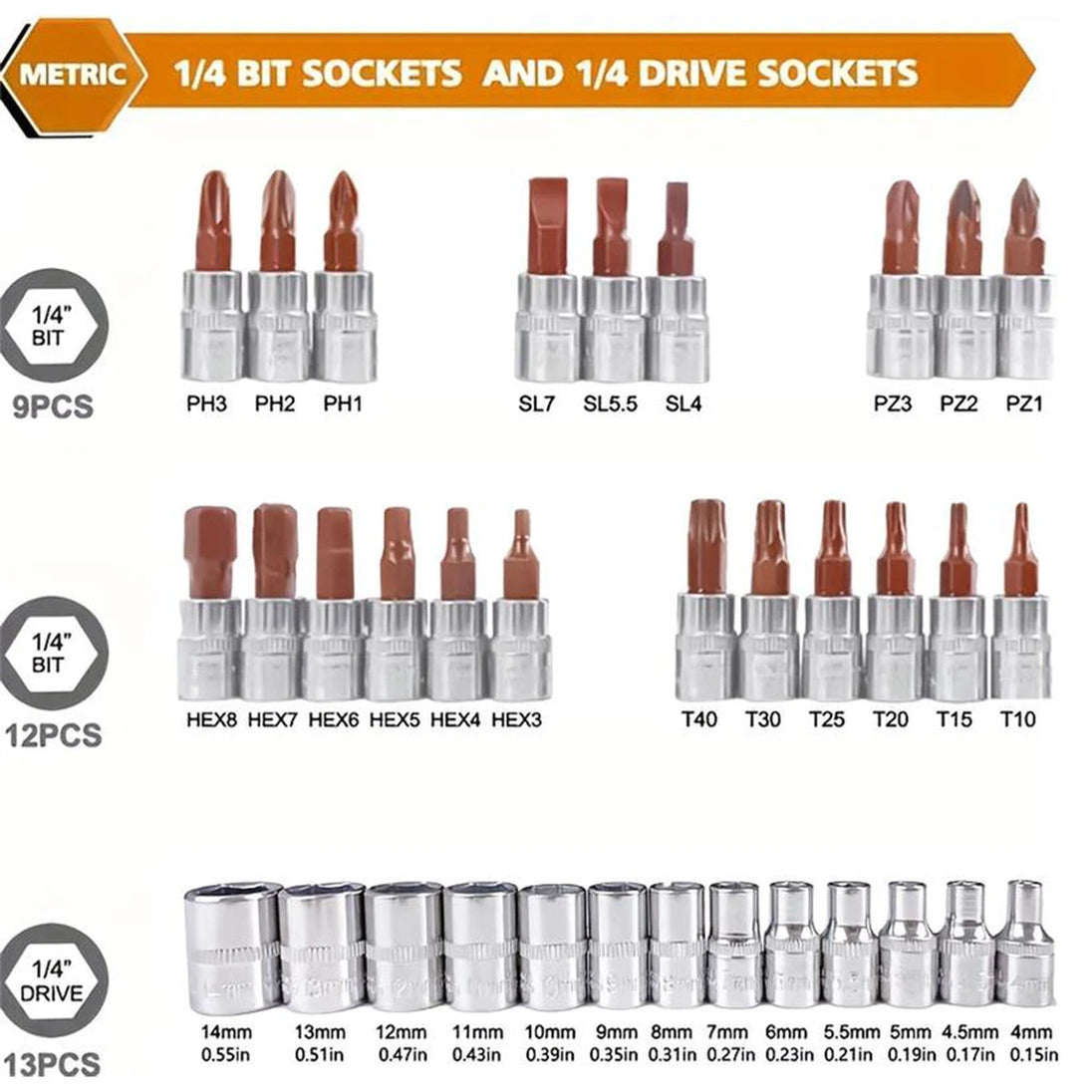 216Pcs Erweiterte Auto Reparatur Mechaniker Werkzeuge 1/4 "3/8" 1/2 "Steckschlüssel Sets Automotive Reparatur...