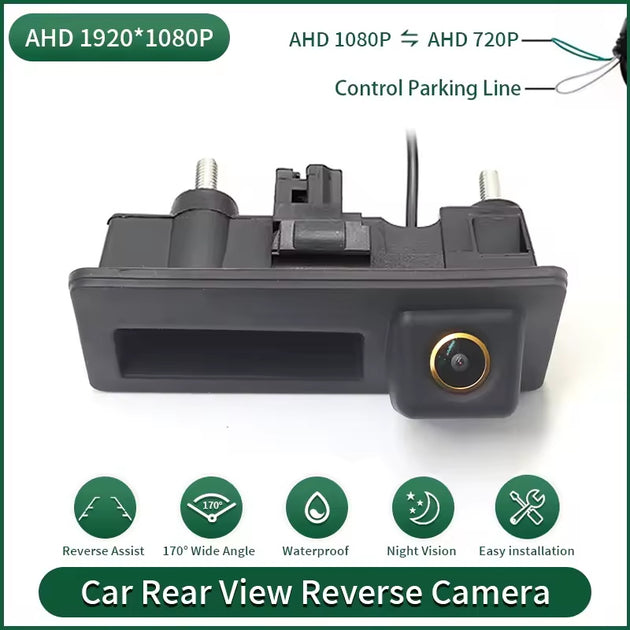 AHD 1080P Rückfahrkamera für Audi, VW, Škoda, SEAT, Porsche (2008–2018)