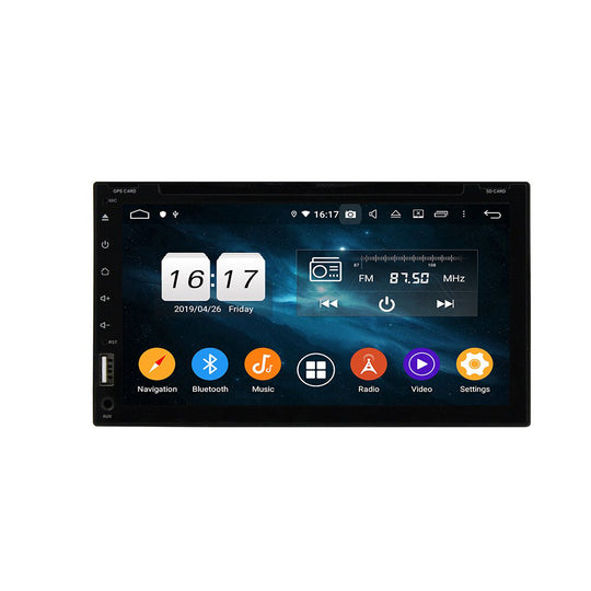 Android Autoradio für Universal mit DVD und CarPlay & Android Auto