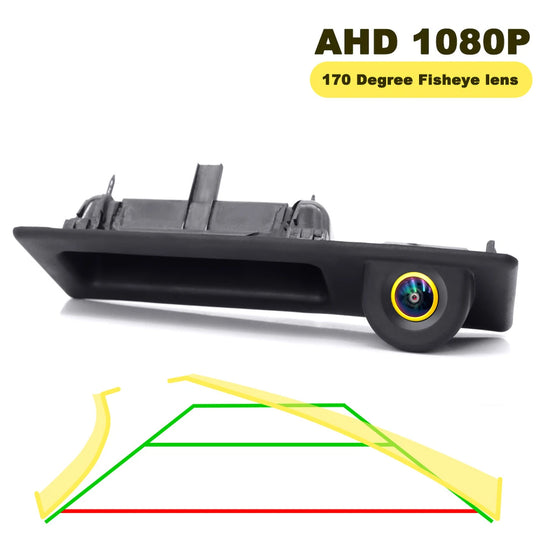 AHD 1080P Rückfahrkamera mit dynamischen Parklinien für BMW F30 F10 F11 X3 F25 F31 F46 X1 F48 F22 3er 5er