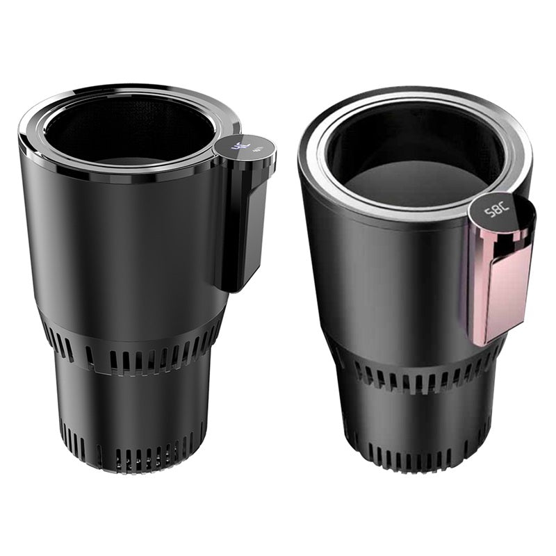 Tragbare Smart 2 in 1 12V Auto tasse Kühler wärmer für Outdoor-Reisen Mini Auto Kühlschrank Kühlung Heiz becher Getränke halter