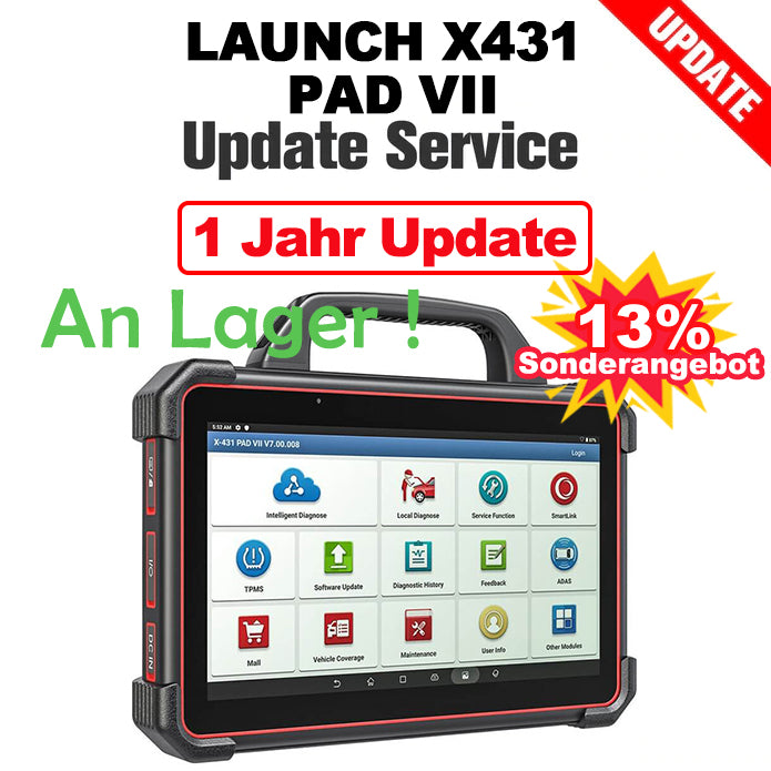LAUNCH X431 PAD VII Update Service