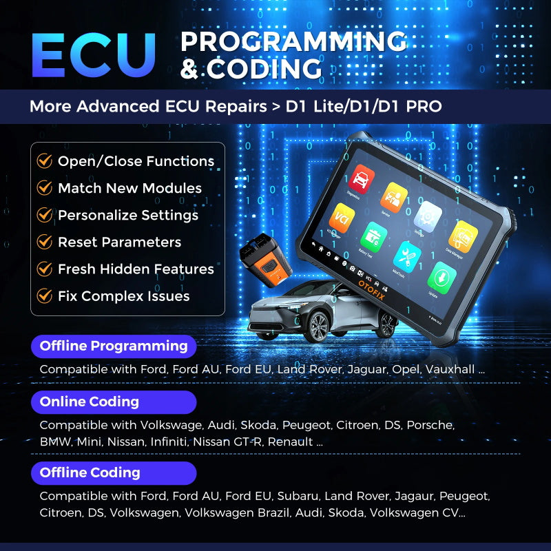 OTOFIX D1 Max OBD2 Diagnosegerät für Fahrzeugsysteme