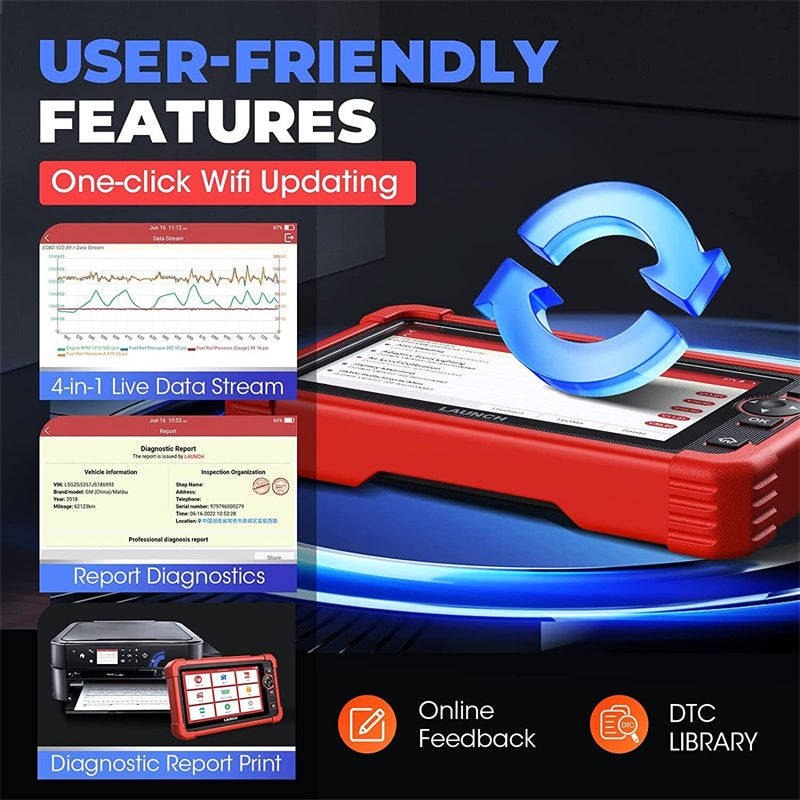 LAUNCH X431 CRP919X OBD2 Diagnosegerät für Fahrzeugsysteme