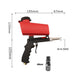 Einstellbare Sandstrahlen Pistole 90psi Tragbare Sand Blaster Sandstrahlen Maschine Schwerkraft Kleine Handheld...