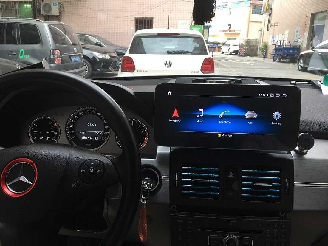 Android Autoradio für Mercedes Benz GLK X204 2008-2012 mit Wireless CarPlay, Android Auto & DAB+