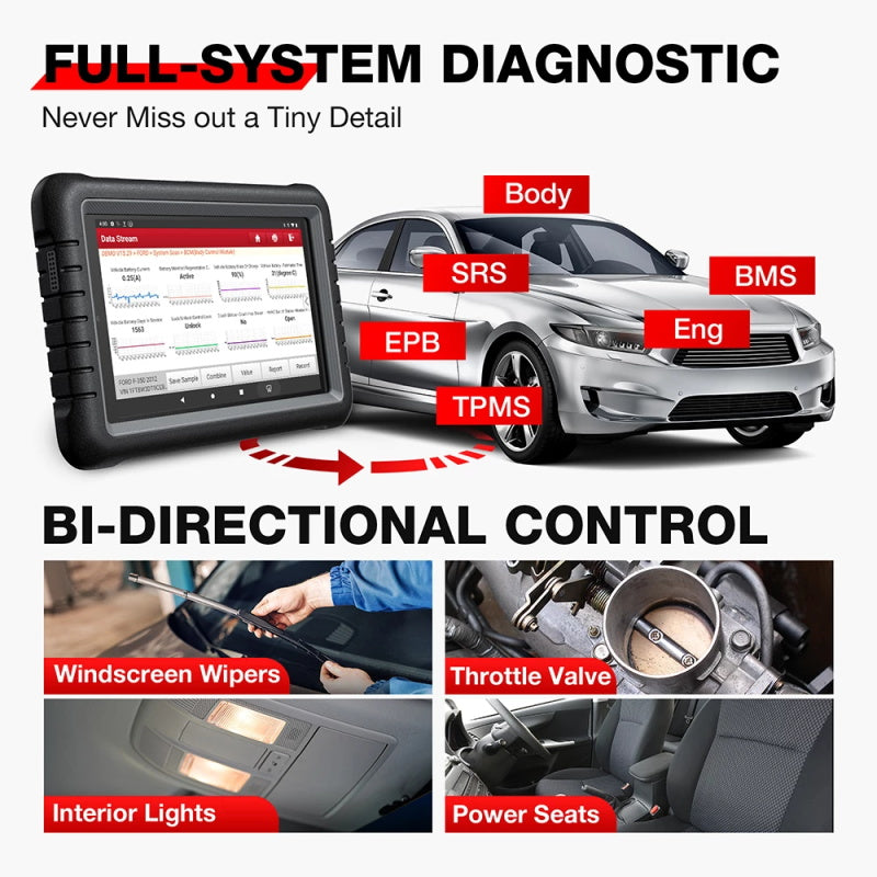 LAUNCH X431 PROS V 5.0 Diagnosegerät mit ECU Codierung & Vollsystemdiagnose