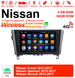 Android Autoradio für Nissan X-Trail, Qashqai, Navara 2013-2017 mit Wireless CarPlay & Android Auto