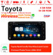 Android Autoradio für Toyota RAV4/Corolla Vios/Hilux/Land Cruiser/Fortuner/Prado/Terios (2006-2010) mit Wireless CarPlay & Android Auto
