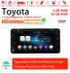 Android Autoradio für Toyota RAV4/Corolla Vios/Hilux/Land Cruiser/Fortuner/Prado/Terios (2006-2010) mit Wireless CarPlay & Android Auto
