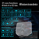 HD C1 OBD2 HUD Auto Head-Up-Display mit GPS, Digitale Geschwindigkeitsanzeige, KMH/MPH, RPM & Übergeschwindigkeitsalarm, Plug & Play