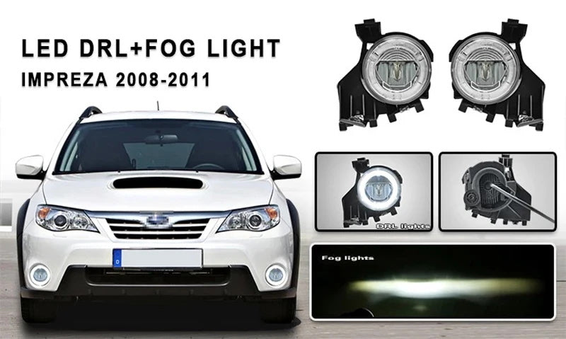 Nebellampen mit Tagfahrlicht Subaru Impreza 2008-2011