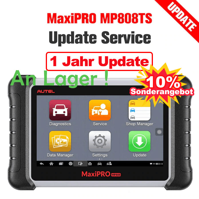 Autel MP808TS Update Service / Softwarelizenz