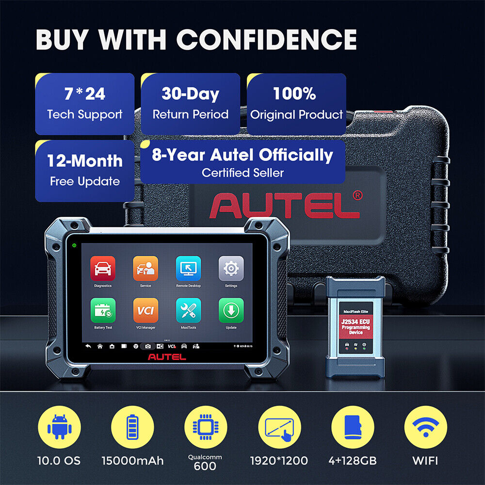 Autel MK908PII OBD2 Diagnosegerät für Fahrzeugsysteme