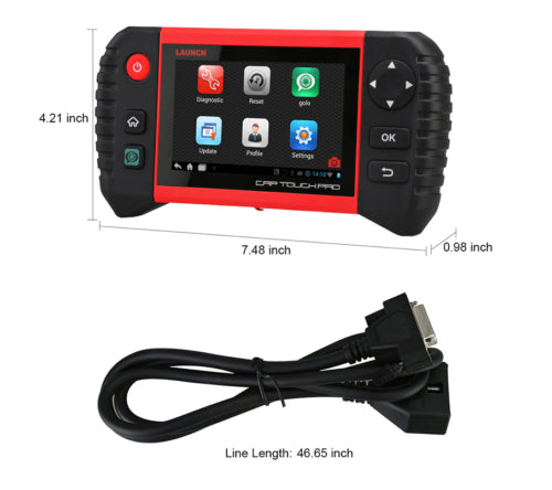 LAUNCH CRP TOUCH PRO OBD2 Diagnosegerät für Fahrzeugsysteme