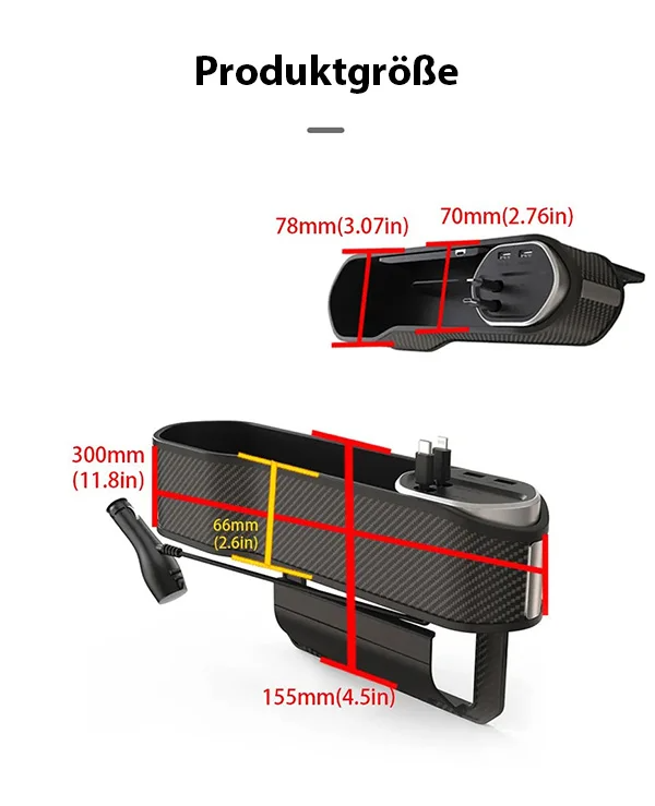 Car Seat Gap Organizer