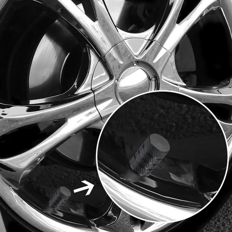 Car Wheel Stem Caps