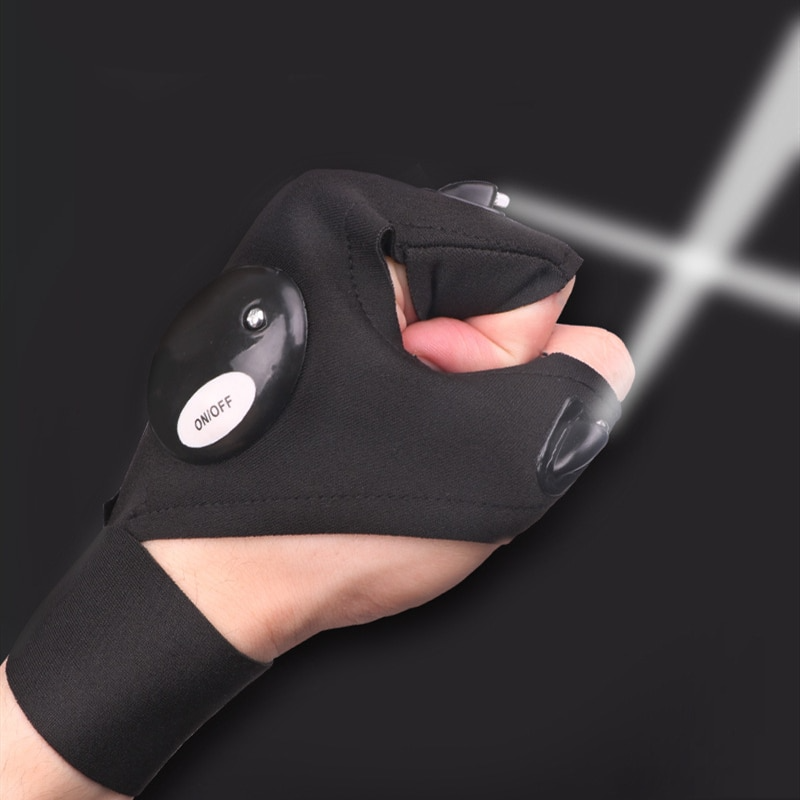 Waterproof LED Work Gloves