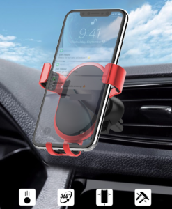 Aluminium Car Vent Phone Holder