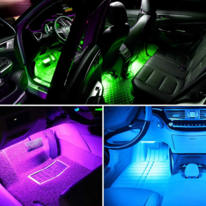 Car RGB Interior Foot Strip Lights